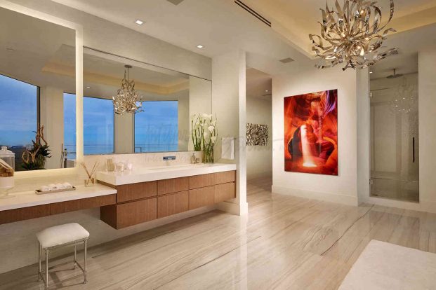 Naples Private Residence Living Room