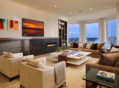 Naples Private Residence Family Room