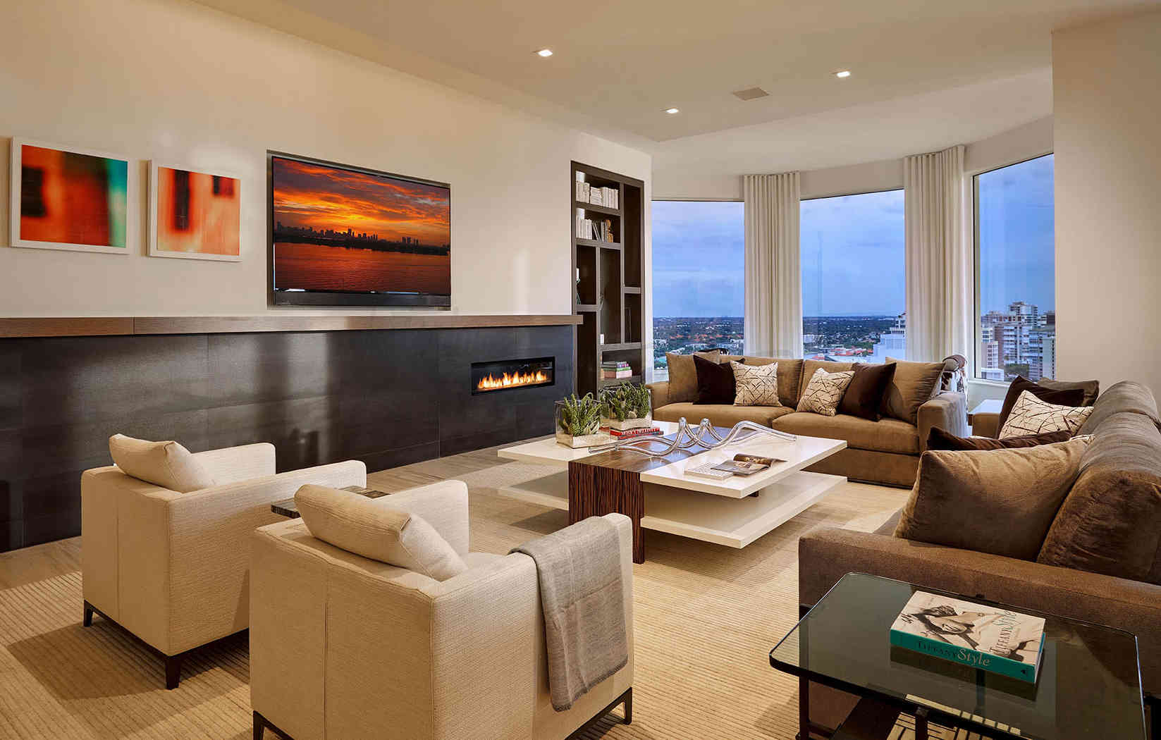 Naples Private Residence Family Room