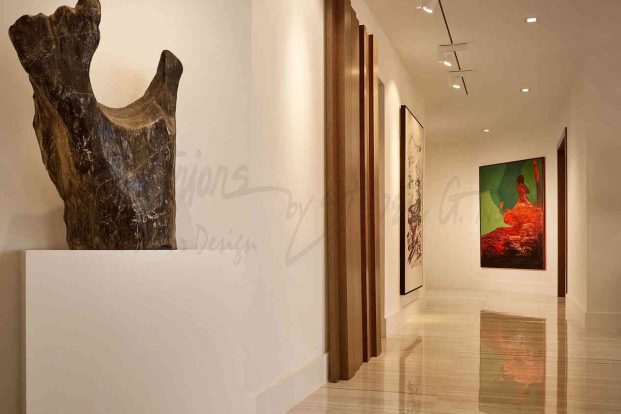 Naples Private Residence Hallway