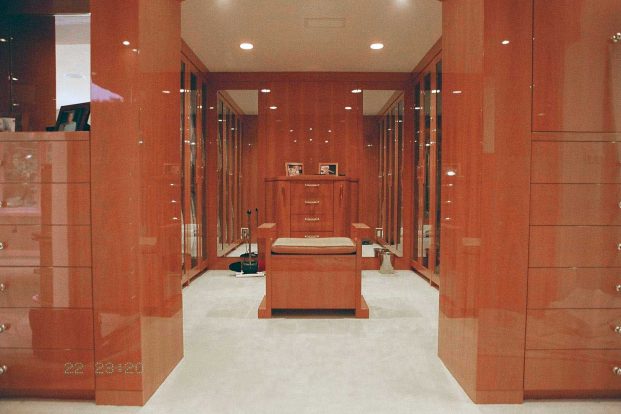 Beautiful Wood Closet