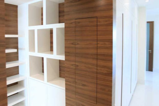 Mahogany Closet