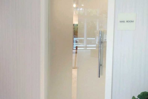 Frosted Door At The Point